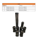 Kit de Pinos Garra R280