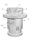 Rotator Hidráulico IR10/GIR12 - 3000.5002.0009
