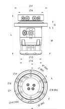 Rotator Hidráulico IR10/GIR12 - 3000.5002.0009