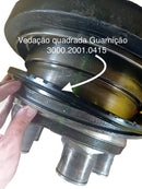 Vedação Quadrada do Duo Cone  do Redutor Destocador (Redutor 09/03/130) - 3000.2001.0415
