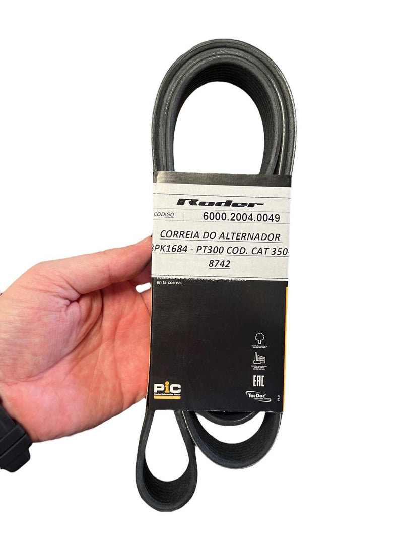 Correia do Alternador Motor CAT Tier3 FAE PT300 - 6000.2004.0049