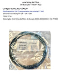 Anel Oring do Filtro de Sucção FAE PT 300 - 6000.2004.0009