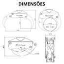 Garra Florestal R280L - 1000.2061.0000